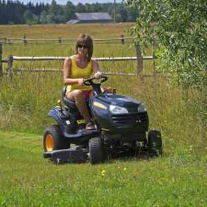 Basic characteristics of riding lawn mowers