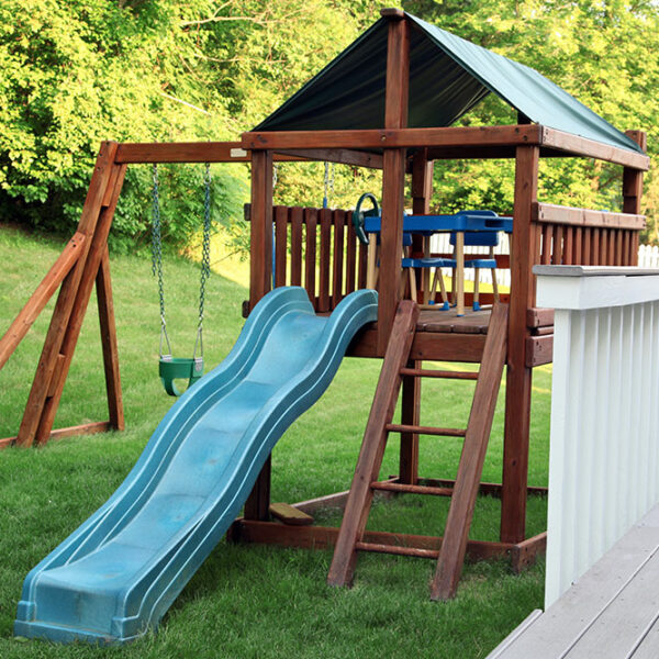 Different types of outdoor playset accessories