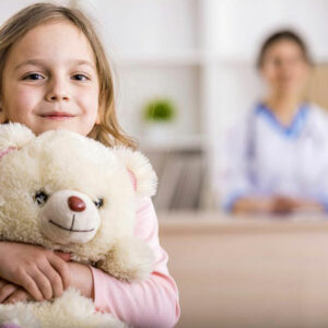 Why do children love teddy bears?